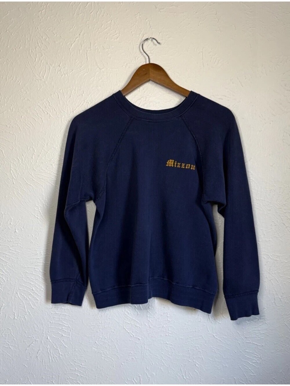 Vintage University of Missouri Mizzou Tigers Raglan Sweatshirt 70s